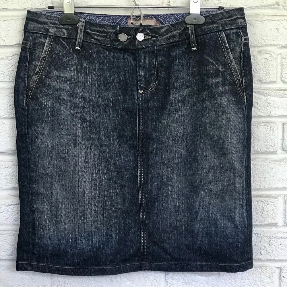 Paige Premium Denim Norton Skirt-Embellished
